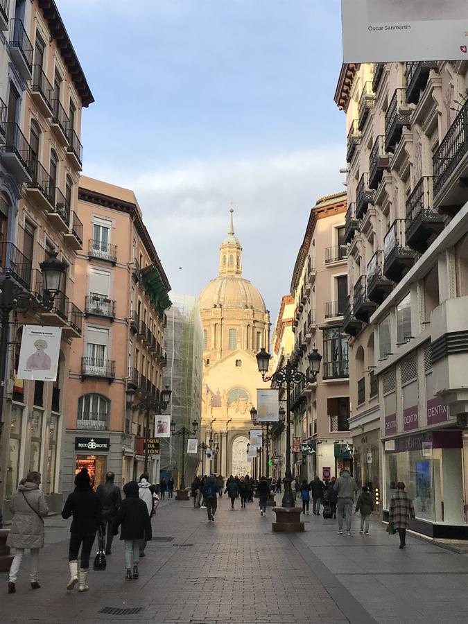 Az El Balcon De Rey Alfonso I Lägenhet Zaragoza Exteriör bild